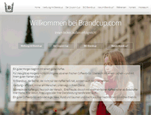 Tablet Screenshot of brandcup.com